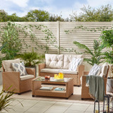 Arizona Beige Rattan 4 Seat Garden Sofa & Chairs Set - Arizona-Outdoor-Sofa-Set-Rattan-Beige-Natural-1.jpg