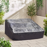 Riviera White Modular 4 Seat Garden Chaise Lounger - Garden - Riviera-Chaise-Modular-Sofa-White-9.jpg