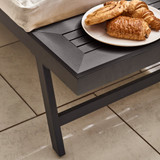 Riviera Grey Metal Modular 4 Seat Corner Garden Sofa Day Bed - Riviera-Chaise-Modular-Sofa-Grey-7.jpg