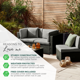 Orlando Black Rattan & Grey 10 Seat Modular Garden Sofa - ORLANDO-BLACK-INFOGRAPHIC-USP-2025.png