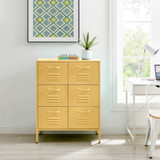 Teksi Mustard Yellow Metal 6 Drawer Locker Cabinet Sideboard   - Teski 6-Door-Metal-Sideboard-Yellow-2.jpg Teksi Mustard Yellow Metal 6 Drawer Locker Cabinet Sideboard   - Teski 6-Door-Metal-Sideboard-Yellow-2.jpg