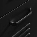 Teksi Black Metal 6 Drawer Locker Cabinet Sideboard  - Teski 6-Door-Metal-Sideboard-Black-4.jpg