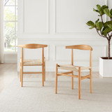 2x Lugar Solid Beech Wooden Rope Dining Chairs - Lugar-Beech-Wood-Din-cream-Chair-3.jpg
