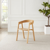 2x Masa Solid Oak and Veneer Wood Dining Chairs - Masa-Oak-Wood-Din-Chair-6.jpg