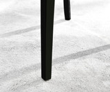 Novara 100cm Round Black Leg Dining Table & 2 Belgravia Black Leg Chairs - belgravia-grey-velvet-studded-back-ring-black-leg-chair-7.jpg