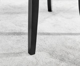 Novara 100cm Round Black Leg Dining Table & 2 Belgravia Black Leg Chairs - belgravia-black-velvet-studded-back-ring-black-leg-chair-7.jpg