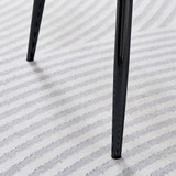 Novara 100cm Round Black Leg Dining Table & 2 Corona Black Leg Chairs - Corona-Black-Velvet-Din-Chair-Black-Leg-8.jpg