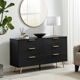 Ivala Black and Copper 6 Drawer Chest of Drawers Sideboard - Ivala-6-Drawer-Chest-Of-Drawers-1.jpg Ivala Black and Copper 6 Drawer Chest of Drawers Sideboard - Ivala-6-Drawer-Chest-Of-Drawers-1.jpg