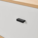 Bisset Rectangular 1 Drawer Storage Off White and Wood Effect Coffee Table - Bisset-coffee-table-5.jpg