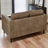 Jolene Brown Faux Leather 2 Seater Sofa - Jolene-Brown-Leather-2-Seater-3.jpg