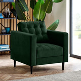Jolene Emerald Green Velvet Armchair - Jolene-Green-Velvet-Arm-Chair-1.jpg
