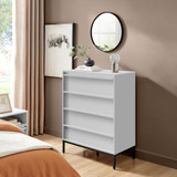 Svit Off White 4 Drawer Tall Chest of Drawers - Svit-Grey-White-chest-of-drawers-2.jpg Svit Off White 4 Drawer Tall Chest of Drawers - Svit-Grey-White-chest-of-drawers-2.jpg