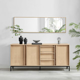 Svit Oak Effect 3 Door and 3 Drawer Large Sideboard - Svit-Wood-Sideboard-2.jpg Svit Oak Effect 3 Door and 3 Drawer Large Sideboard - Svit-Wood-Sideboard-2.jpg
