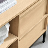 Svit Oak Effect 2 Door and 2 Drawer Storage TV Stand - Svit-Wood--TV-Sideboard-6.jpg