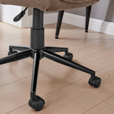 Booker Brown Faux Leather Swivel Office Chair - Booker-office-chair-brown-8.jpg