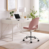 Courtney Pink Velvet Office Chair - Courtney-office-chair-pink-3.jpg