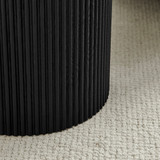 Penrose Round Black Wood Pedestal Side Table - Penrose-side-table-black-5.jpg