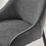 Penrose Black Round Dining Table & 4 Beaumont Chairs - NEW-Beaumont-Dining-chairs-Grey-Fabric-Black-legs-6.jpg