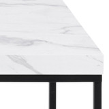Baron Rectangular White Marble Effect Coffee Table - Baron-Coffee-Table-White-110cm-4.jpg