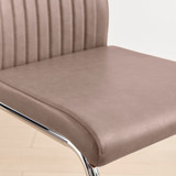 2x Lorenzo Cappuccino Beige Faux Leather Counter Stools - Lorenzo-Cappuccino-Bar-Chair-5.jpg