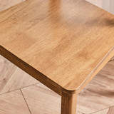 Lynton Large Walnut Effect Wooden Dining Table with 2 Benches & 2 Chairs - Lynton.Dining.chairs.Walnut-6.jpg