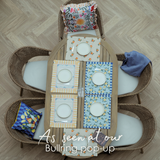 2x Asa Wood, Wicker & Cream Garden Dining Chairs - asa-hamburg-popup.png