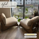 2x Iko Wood & Cream Garden Accent Chairs Set - IKO-OUT-SID-TBL-CHR-CRM-2_UGC.png