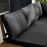 Brisa Walnut Effect Wood & Black 5 /6 Seat Garden Sofa Set - BRIS-OUT-SOF-6-WAL-CUSHION.jpg