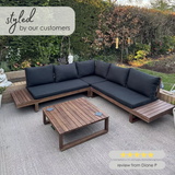 Brisa Walnut Effect Wood & Black 5/6 Seat Garden Sofa Set - Brisa-Walnut-6-UGC.png