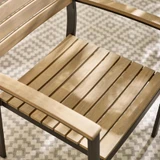 2x Malva Wood & Black Garden Dining Chairs - MALV-OUT-DIN-CHR-2-BLK-SEAT.jpg