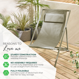 Corsica 2 x Cream Metal & Textilene Deck Chairs - CORSICA DECK.png