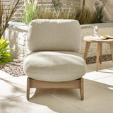 1x Iko Wood & Cream Garden Accent Chair  - IKO-OUT-CHR-SET-CRM-1-ANGLE-FRONT.jpg