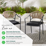 Elba 2 x Black & Rattan Garden Dining Chairs - Elba-Chair-USP-Graphic.png