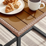 Algarve Beige Rattan 2 Seat Garden Bistro Set - Algarve-Bistro-Rattan-Natural-5.jpg