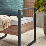 Algarve Beige Rattan 2 Seat Garden Bistro Table Set - Algarve-Bistro-Rattan-Natural-3.jpg