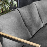 Hydra Black Metal & Grey 5 Seat Outdoor Corner Sofa Set - Hydra-Outdoor-Corner-Sofa-Set-Grey-4.jpg