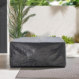 Hydra Black Metal & Cream 5 Seat Garden Sofa Set - Hydra-Outdoor-Corner-Sofa-Cream-9.jpg