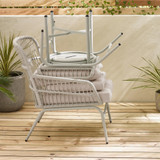 Lyon Cream Metal Garden Chair with Footstool & Side Table - Lyon-Outdoor-Chair-SetCream-6.jpg