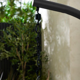 Grey Rattan & Grey Garden Hanging Egg Chair Seat  - Egg-Outdoor-Hanging-Chair-Grey-6.jpg