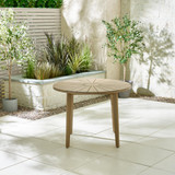 Tari & Hamburg Wood 4 Seat Round Table Garden Dining Set - Tari-Round-Outdoor-Wood-Table-1.jpg