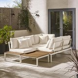 Dubai White & Wood Polywood 6 Seat Garden Sofa Set - Dubai-Outdoor-Sofa-Metal--White--6.jpg