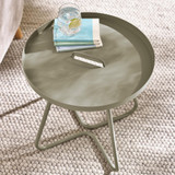Lyon Green Metal Garden Round Side Table - Lyon-Outdoor-Side-Table-Green-3.jpg