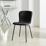 2x Asti Black Velvet Dining Chairs - Asti-Dining-Chairs-black-velvet-4.jpg