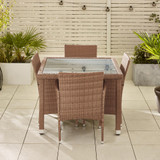 Barbados Beige Rattan 4 Seat Garden Dining Set - Barbados-Nat-Rattan-Outdoor-Set-7-Packed.jpg