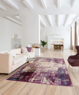 Viva Distressed Magenta & Cream Rug - Viva-Rug-Purple_LS.jpg