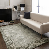 Iona Textured Green Border Rug - IONA-RUG-BORDER-GREEN_01.jpg