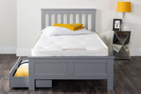 Azure Modern Grey Solid Pine Single Bed + Windsor Mattress + 2 Drawers - azure-modern-grey-stylish-pine-wood-single-bed-drawer-4_2.jpg