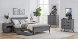 Azure Modern Grey Solid Pine Double Bed + 2 Drawers - furnitureboxuk-azure-alma-wooden-grey-bedroom-set-2_1_1.jpg