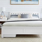 Azure Modern White Solid Pine King Bed + Windsor Mattress + 4 Drawers - azure-modern-white-solid-pine-king-bed-mattress-4-drawers-crop.jpg