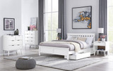 Azure White Solid Pine Double Bed Frame + Windsor Mattress - group_shot-01_2.jpg
